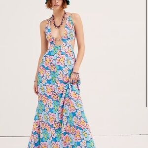 For Love & Lemons Yasmin Maxi Dress